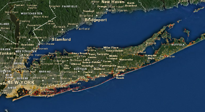 New York uses Coastal County Snapshots, Sea Level Rise Viewer, and Coastal Inundation Mapping training for long-term recovery planning